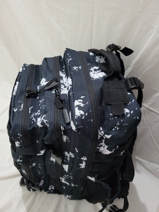 MOCHILA 50 LITROS TACTICA MILITAR CAMUFLAJE BLANCO