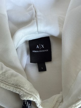 Sudadera Armani Exchange Blanca