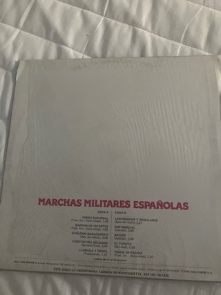 Discos vinilo LP dMúsica Militar de España
