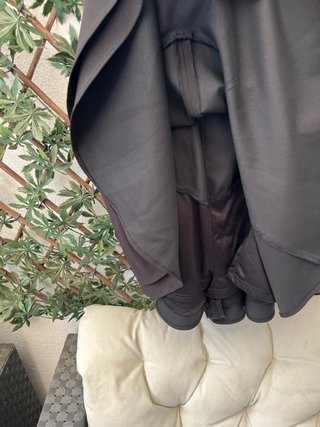 Vestido negro corto