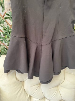 Vestido negro corto