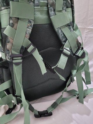MOCHILA 50 LITROS TACTICA MILITAR CAMUFLAJE VERDE