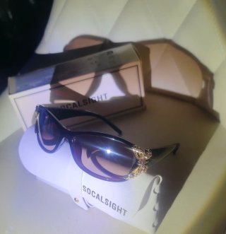 Gafas de sol mujer marrones y doradas