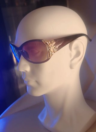 Gafas de sol mujer marrones y doradas