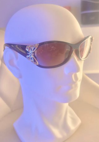 Gafas de sol mujer marrones y doradas