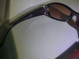 Gafas de sol mujer marrones y doradas