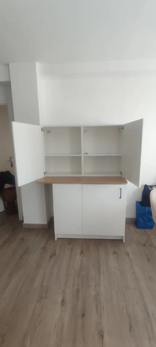 Armario Cocina Ikea Blanco y Madera