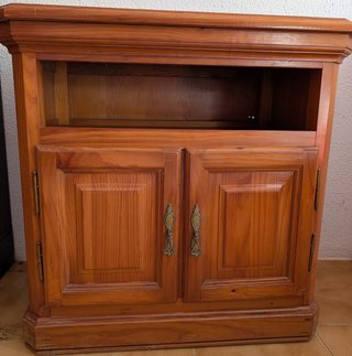 Mueble TV Pino Macizo