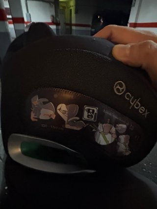Silla de coche negra Cybex
