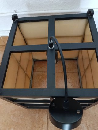 Lámpara de salón estilo oriental