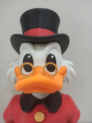 Busto Zio Paperone Stampa 3D - 37 cm