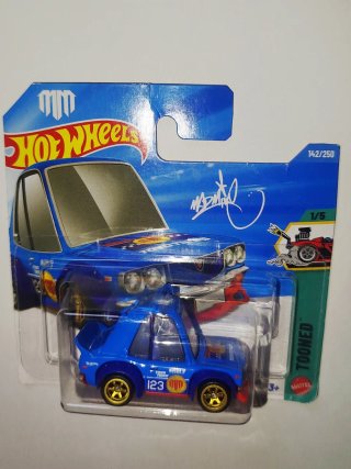 Hot Wheels Tooned Mazda RX-7 Azul custom