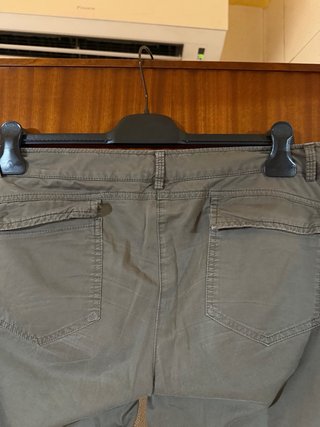 Pantaloni cargo Seventy verde oliva
