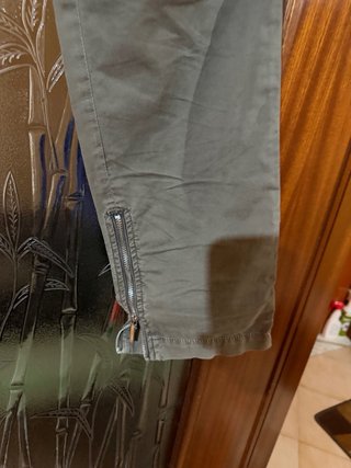 Pantaloni cargo Seventy verde oliva