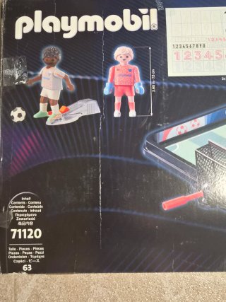 Playmobil Sports & Action Juego de Fútbol 71120