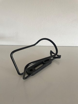 Portabidón Triban 100 Metal Negro
