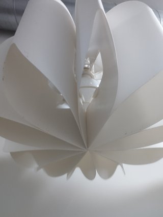 Lámpara colgante blanca