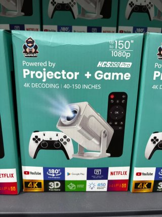 Proyector GAMER HCS350 Pro 4K 150" (PRECIO UNIDAD)
