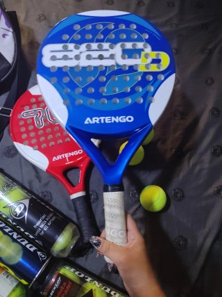 Set paddle Artengo con 2 racchette, borsa e 11 palle