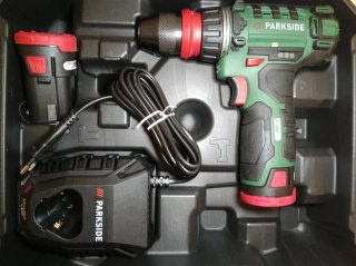 Taladro Parkside 12V Set Maletín