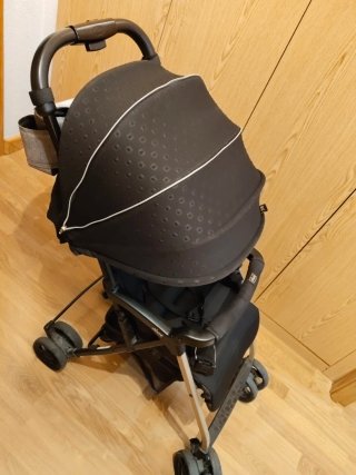Silla de paseo Chicco negra