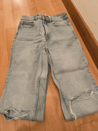 Lote 5 pantalones vaqueros beige