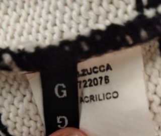 Camiseta ZUCCA rayas blanco y negro