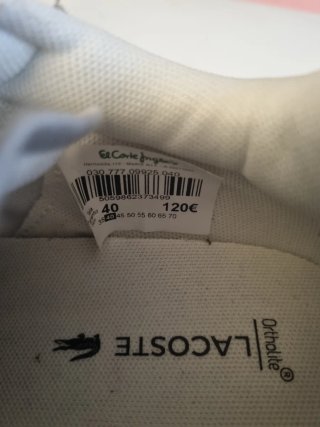 Zapatillas Lacoste Partner Mujer Talla 37 NUEVAS