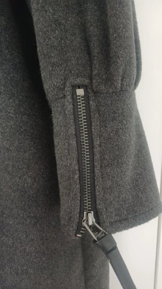 Abrigo Zara Mujer Gris