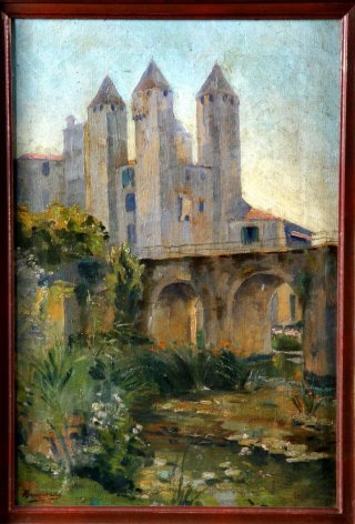 Pintura Le Moulin des Tours F.A.E. Beaugrand