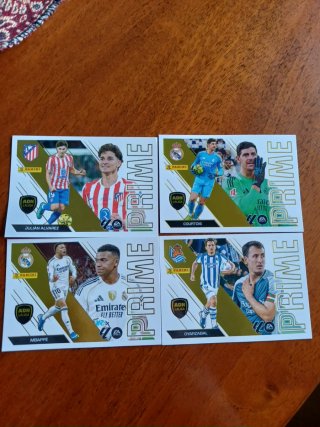 4 Cromos Panini LaLiga Prime