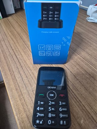 Teléfono Móvil Alcatel Negro