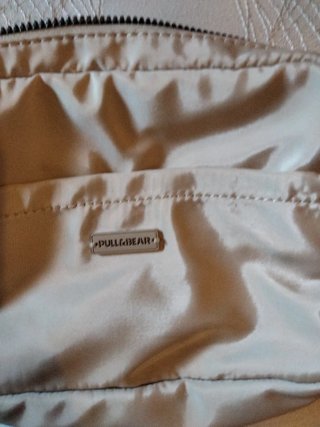 Bolso bandolera Pull&Bear beige