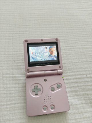 Game Boy Advance SP Rosa AGS-101 Doble Brillo