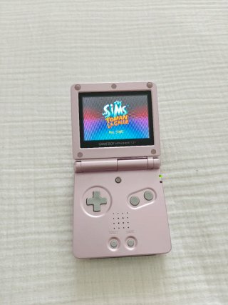 Game Boy Advance SP Rosa AGS-101 Doble Brillo