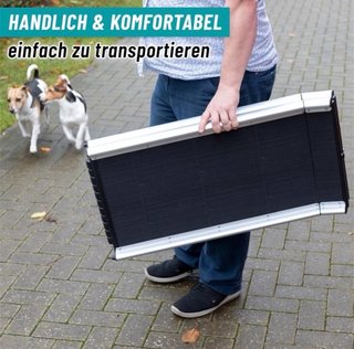 2 Rampas Perro Aluminio Antideslizante