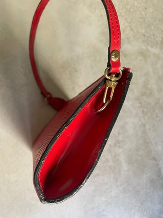 Bolso Louis Vuitton rojo vintage