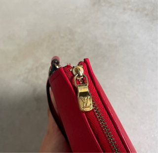 Bolso Louis Vuitton rojo vintage