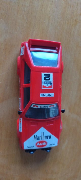 Scalextric Carrocería Audi Quattro Marlboro