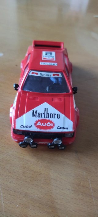 Scalextric Carrocería Audi Quattro Marlboro