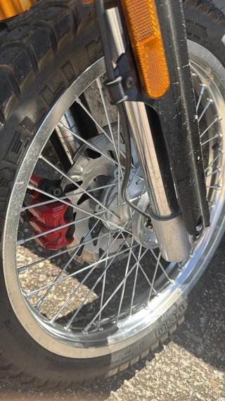 Keeway TX 125 Enduro Negra