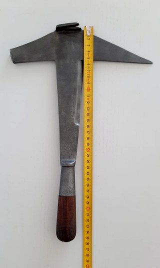 Martillo antiguo para pizarra