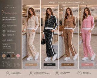 Conjunto Guess Mujer: Chándal Completo