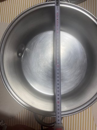 Olla de acero inoxidable con tapa