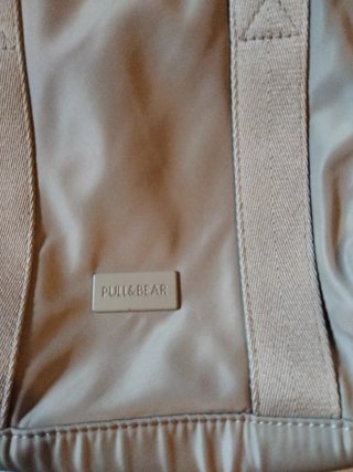 Bolso Pull&Bear beige