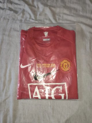 Camiseta Manchester United Final Moscú 2008 7#