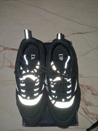 Zapatillas Dior B22 Negras y Blancas