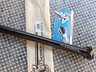 Tija Thomson 31.6 x 410mm Elite Negra