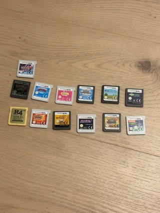 Lote Cartuchos Nintendo DS y 3DS