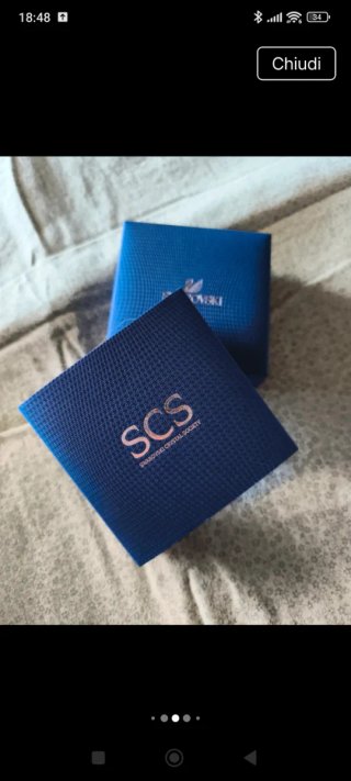 Pavone Swarovski piccolo